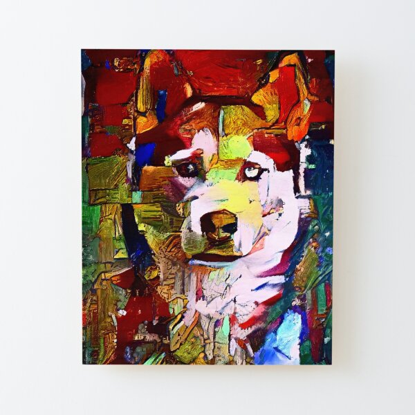 Animal Cubism Mounted Prints for Sale | Redbubble
