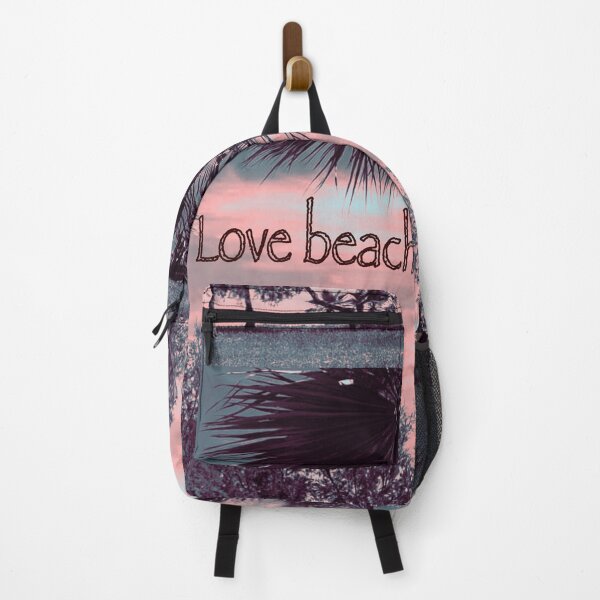 Item preview, Love beach, palm trees on the beach. designed and sold by Nuleca.
