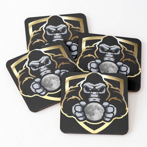 Item preview, Angry Golden Ape HODL Moon designed and sold by Yiorgos Designs.