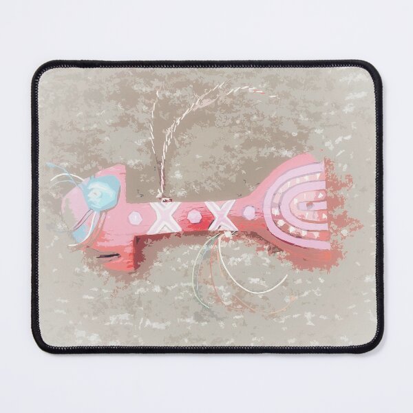 Item preview, Boho Fish 16 Coastal Design Style A Edited PHOTO of Wooden Fish Wall Decor designed and sold by Beachy.