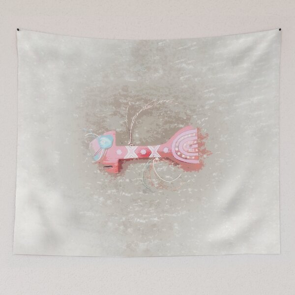 Item preview, Boho Fish 16 Coastal Design Style A Edited PHOTO of Wooden Fish Wall Decor designed and sold by Beachy.