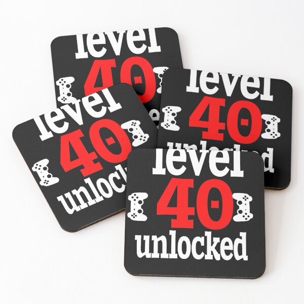 Item preview, LEVEL 40 UNLOCKED. designed and sold by leicha.