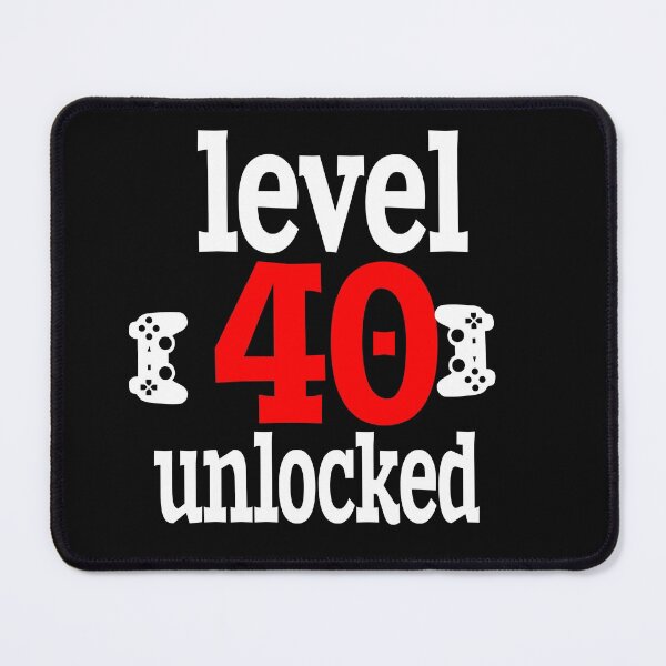 Item preview, LEVEL 40 UNLOCKED. designed and sold by leicha.