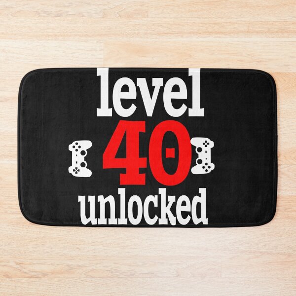 Item preview, LEVEL 40 UNLOCKED. designed and sold by leicha.