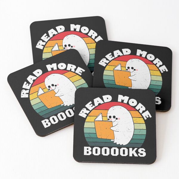 Item preview, Read More Books! Cute Ghost Halloween designed and sold by KrisSidDesigns.