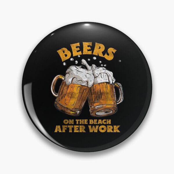 Item preview,  Beers Beach After Work Distressed designed and sold by bonytmrz.