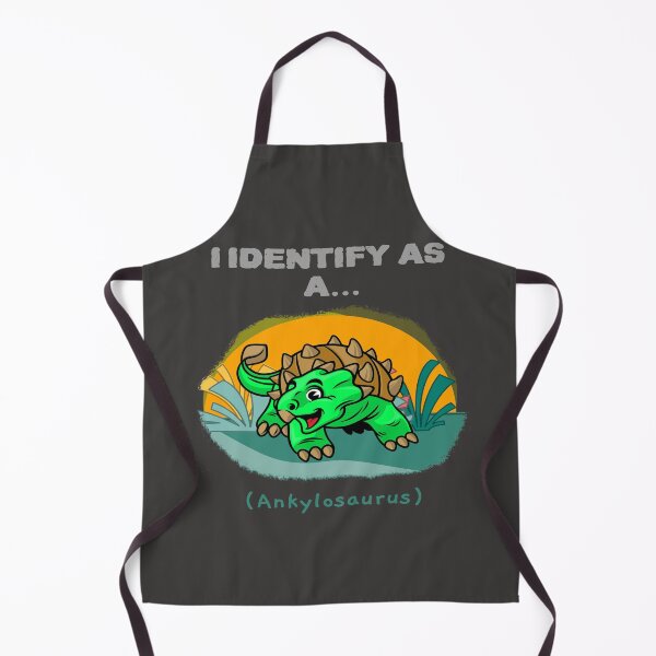 Item preview, I Identify As a Ankylosaurus Funny Dinosaur T-shirts Dinosaur Stickers designed and sold by LMcDs.