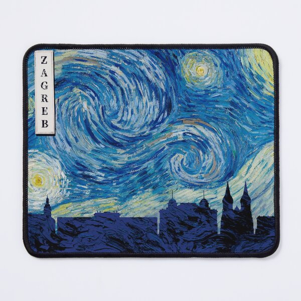 Item preview, Zagreb Van Gogh Starry Night designed and sold by DFerraz.
