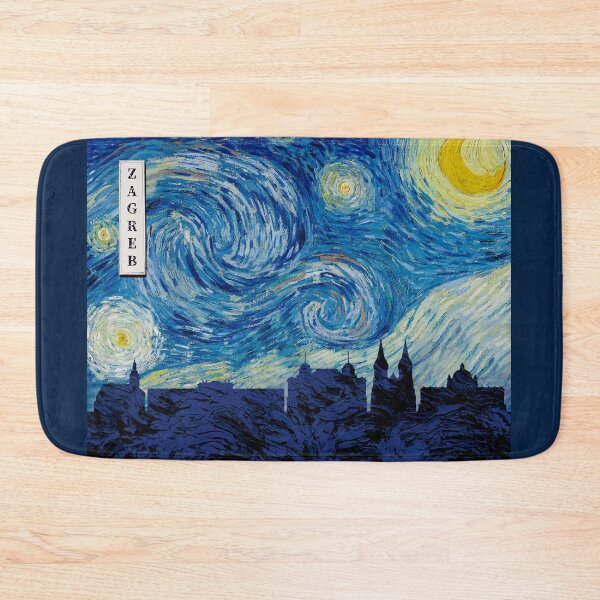 Item preview, Zagreb Van Gogh Starry Night designed and sold by DFerraz.