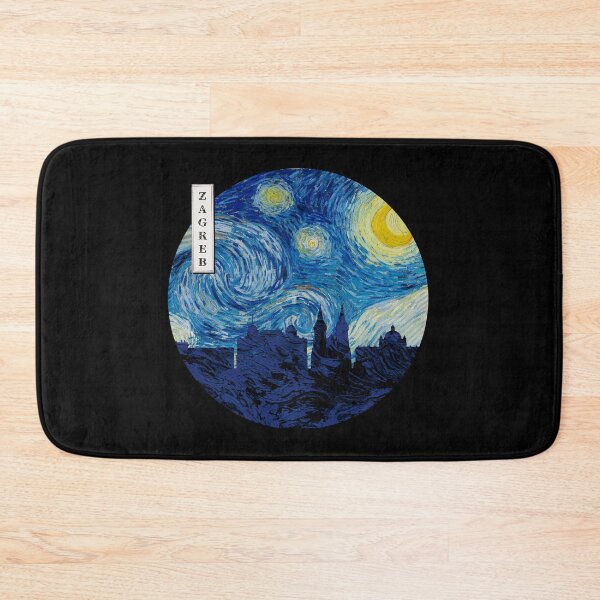 Item preview, Zagreb Starry Night Van Gogh Circle designed and sold by DFerraz.