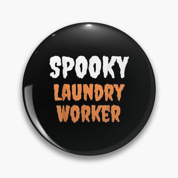 Item preview,  Laundry Worker Spooky Lazy Halloween Costume designed and sold by sandyq55.