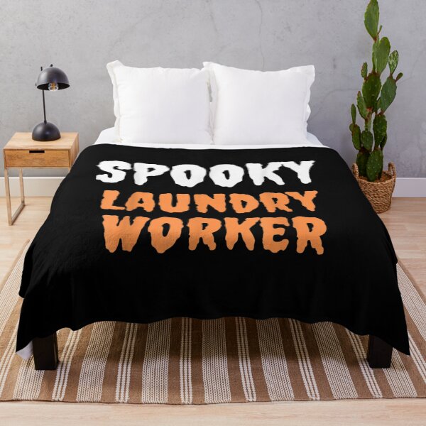 Item preview,  Laundry Worker Spooky Lazy Halloween Costume designed and sold by sandyq55.