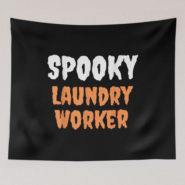 Item preview,  Laundry Worker Spooky Lazy Halloween Costume designed and sold by sandyq55.