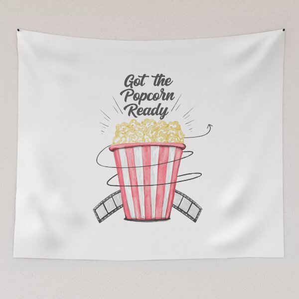 Item preview, Got The Popcorn Ready designed and sold by AMINE  ★★★★★.
