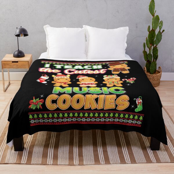 Item preview, Teach Cutest Music Cookies Teacher Christmas Sweater designed and sold by sandyq55.