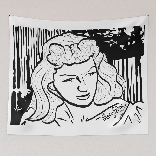 Item preview,  Art Blair Illustration by Art In The Garage designed and sold by Art In The Garage.