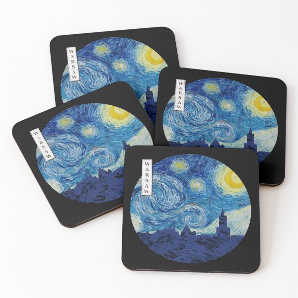 Item preview, Warsaw Starry Night Van Gogh Circle designed and sold by DFerraz.