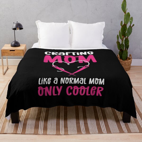 Item preview, Crafting Mom Like Regular Only Cooler designed and sold by sandyq55.