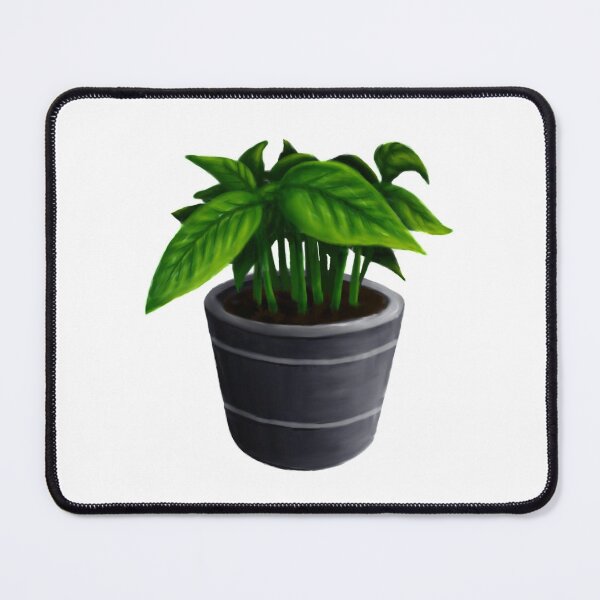 Item preview, Plant in a striped pot designed and sold by PeppaThePenguin.