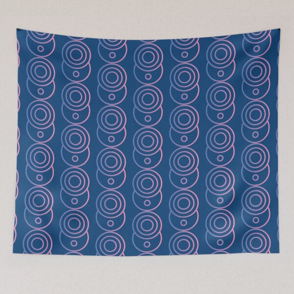 Item preview, Crop Circle Gradient geometric image that resembles crop circles with gradient coloring  T-Sh designed and sold by MemoryVintage72.