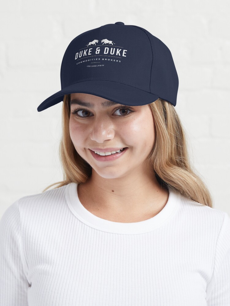 Alternate view of Duke & Duke - Commodities Brokers - modern vintage logo Cap