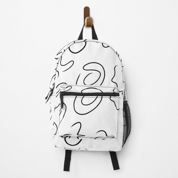 Item preview, Black and white abstract line art pattern designed and sold by kingroy.