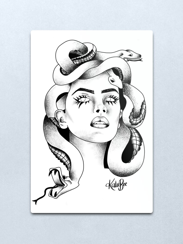Medusa Tattoo Design Illustration Medusa Tattoo Design Illustration