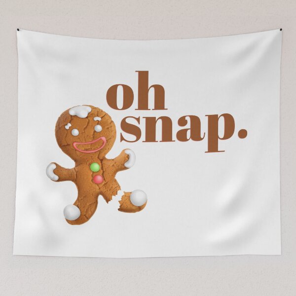 Item preview, Oh Snap Gingerbread Man designed and sold by Martini-Four.