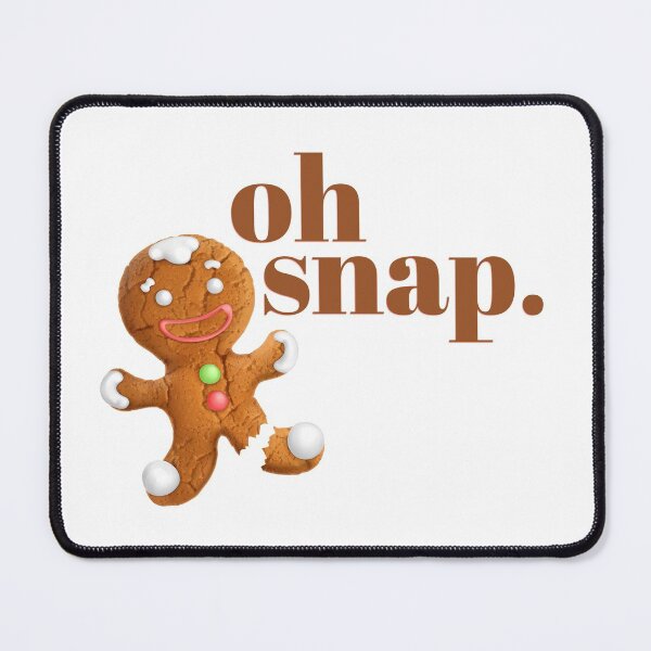 Item preview, Oh Snap Gingerbread Man designed and sold by Martini-Four.