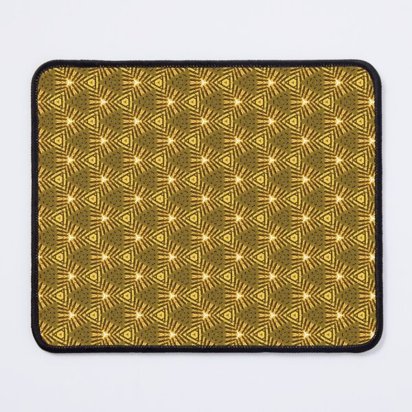 Item preview, Abstract patterns triangles in golden formless lyrical abstraction by Code03 designed and sold by Code03.