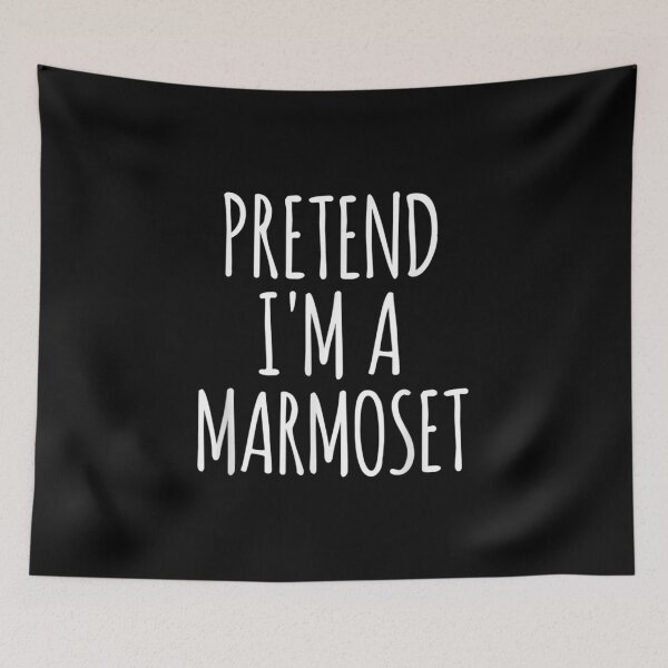 Item preview,  Pretend Im Marmoset Halloween Party Costume designed and sold by sandyq55.