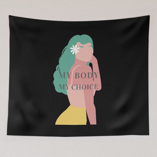 Item preview, Her Body Her Choice designed and sold by MYNTLYF.