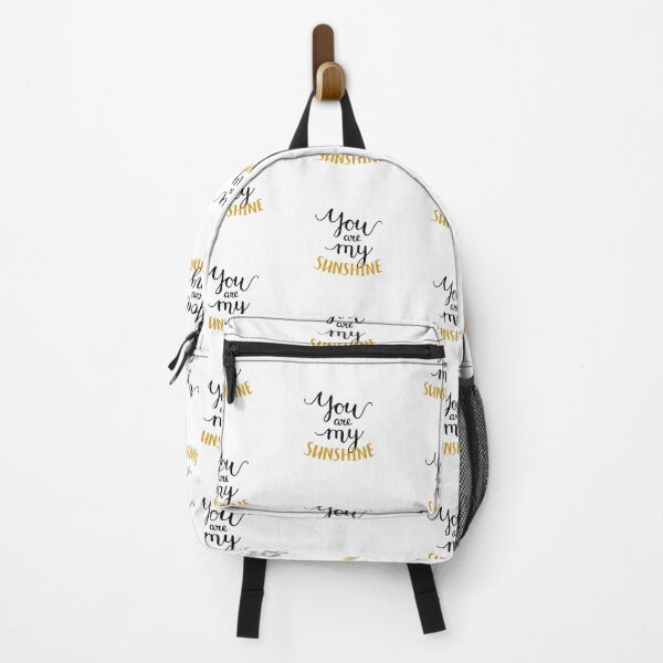 Item preview, You are my Sunshine Handwritten Lettering Black & Yellow designed and sold by WearWolfDesigns.