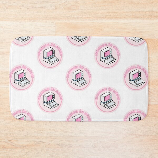 Item preview, Women in STEM | Science | Computer | Coding | Computer Science| Aesthetic | Pastel Pink Background designed and sold by riyasarts.