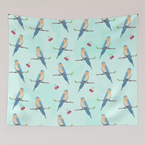 Item preview, Cute Bird and Cherry designed and sold by kelnan.