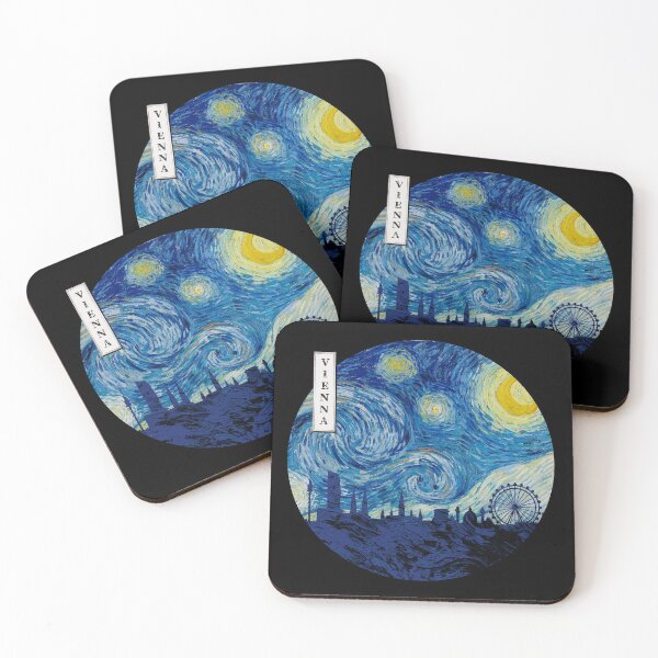 Item preview, Vienna Starry Night Van Gogh Circle designed and sold by DFerraz.