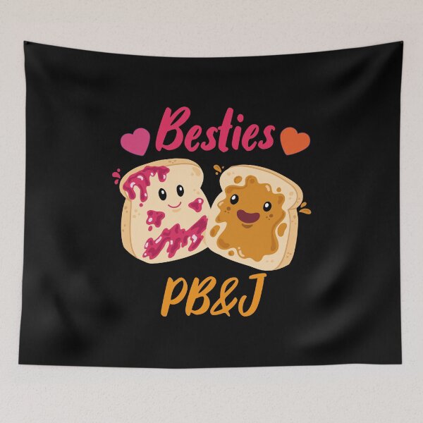 Item preview,  BESTIES PB AND J , FOOD LOVERS , GIFT FOR FOODIES   designed and sold by justbejoker.