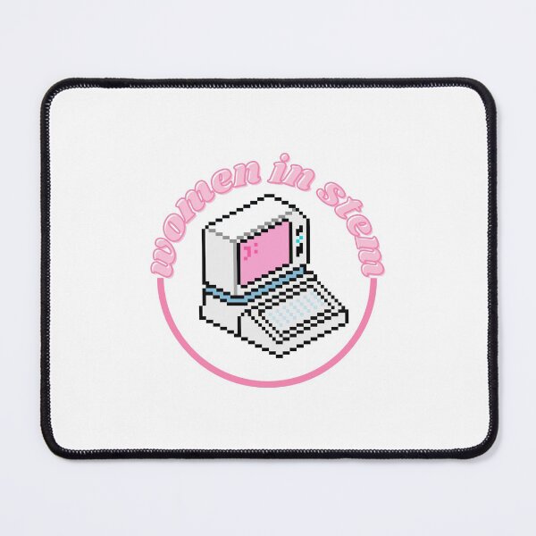 Item preview, Women in STEM | Science | Computer | Coding | Computer Science| Aesthetic | Pastel Pink  designed and sold by riyasarts.