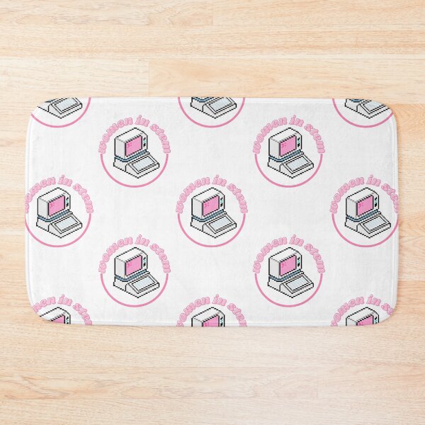 Item preview, Women in STEM | Science | Computer | Coding | Computer Science| Aesthetic | Pastel Pink  designed and sold by riyasarts.