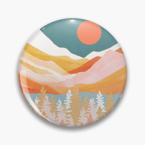 Item preview, Citrus Mountains designed and sold by spacefrogdesign.