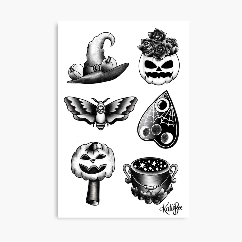 Amazon.com : COKTAK 66 Sheets Small Black Animals Temporary Tattoos For  Women Men Kids Finger Arm, Tiny Space Moon Halloween Tattoo Stickers Adults  Teens Girls Boys Hands, Fake Tattoos That Look Real