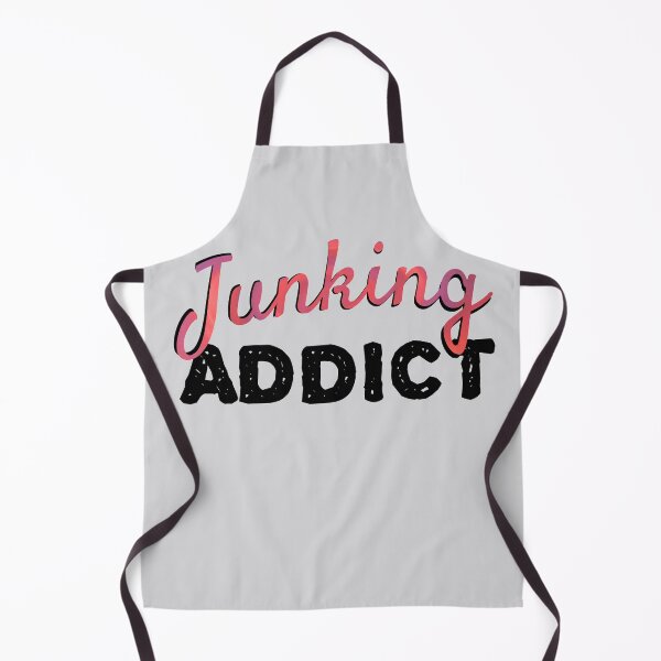 Item preview, Junking Addict with Pink and Black Letters designed and sold by AloraDawnEve.