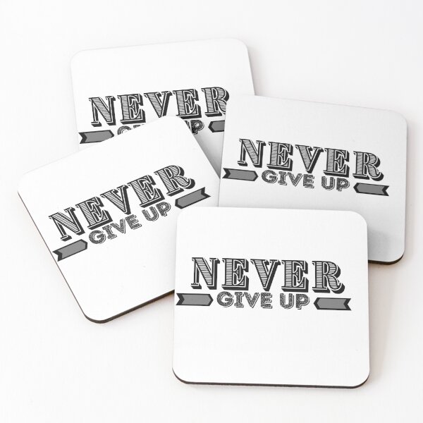 Item preview, Never give up designed and sold by IshrakDesign.