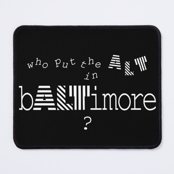 Item preview, who put the ALT in bALTimore? designed and sold by floor3design.
