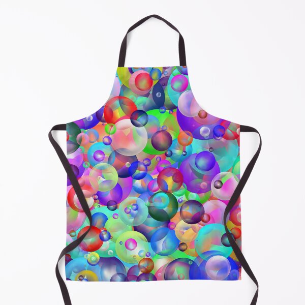 Item preview, Colorful Rainbow Bubble Pattern designed and sold by Deborah Camp.