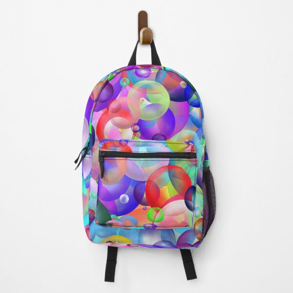 Item preview, Colorful Rainbow Bubble Pattern designed and sold by Deborah Camp.