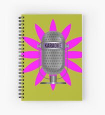 Karaoke Phone Spiral Notebook