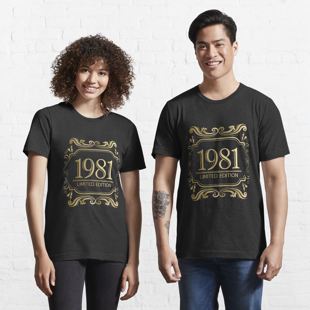 1981 limited edition t shirts