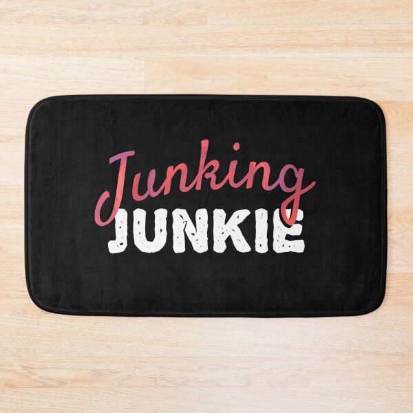 Item preview, Junking Junkie with Pink and White Text designed and sold by AloraDawnEve.