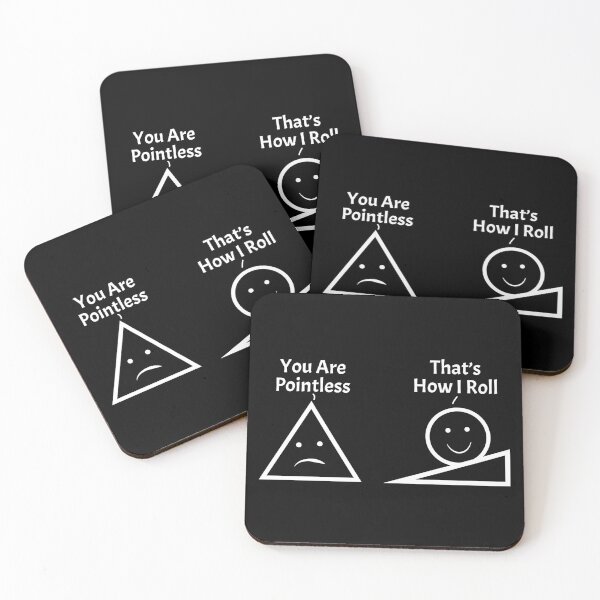 Item preview, You Are Pointless Funny Math Pun designed and sold by KrisSidDesigns.
